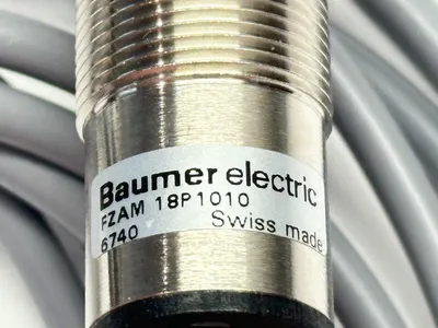 FZAM 18P1010, 213799 | Baumer Electric FZAM 18P1010 Photoelectric Diffuse Sensor 213799 - New Other