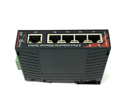 USED HMS NETWORKS SIXNET UNMANAGED 5-PORT INDUSTRIAL ETHERNET SWITCH