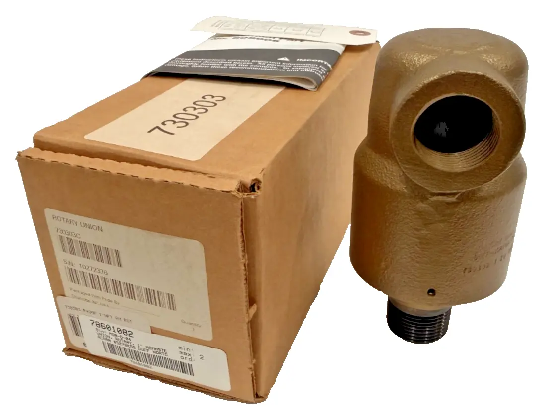NEW DUFF-NORTON 730303C ROTARY UNION 320 MAX SHAFT RPM