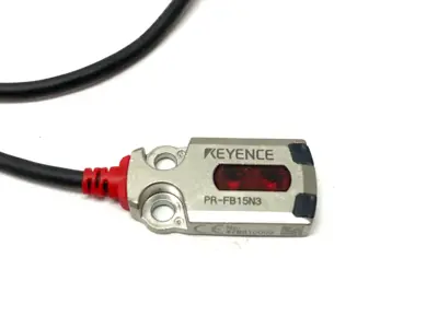PR-FB15N3 | Keyence  Self-Contained Flat Reflective Photoelectric Sensor - Used