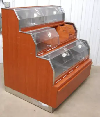 142-1162 Barker 50" Self-Serve Bakery Dry Display Case