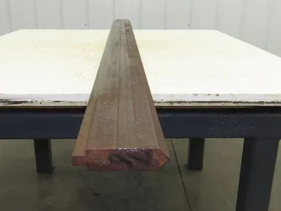 Press Brake Punch Die 75-15/16" Long 85° V 1/2" Tang 1-1/16" W 3-3/4" H
