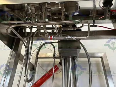 USED VARIAN VARIAN L & L4004-1L LOAD & LOCK 4" PROCESS COLUMN SYSTEM