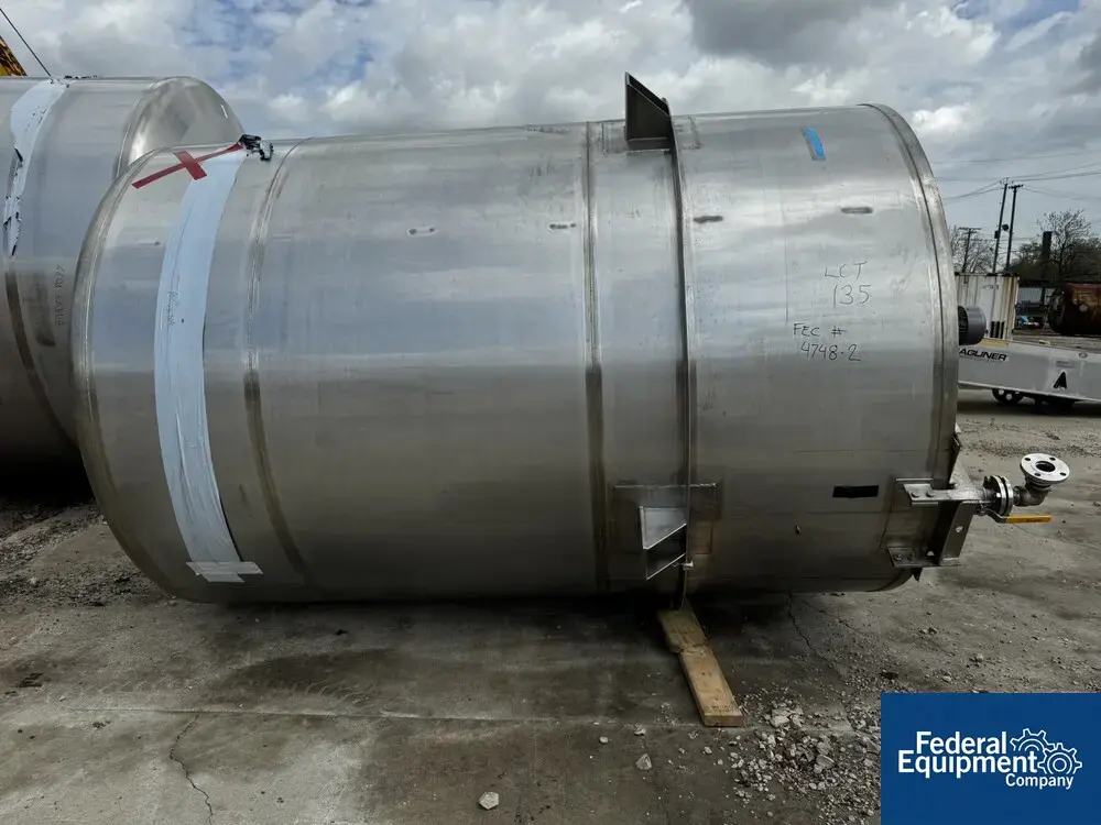 USED ICCNW 3200 Gal ICCNW Mix Tank, 304 S/S, 3 HP