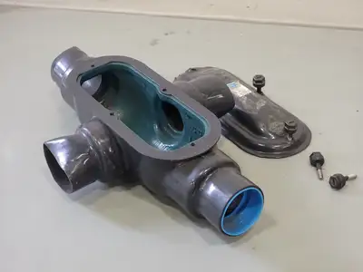 2-1/4" PVC Coated Ocal Conduit Body