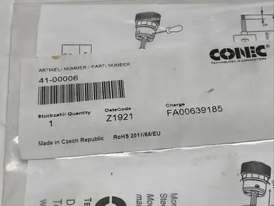 New | in-Stock CONEC 41-00006 Electrical Fittings Michigan US | Maverick Industrial Sales #1400675