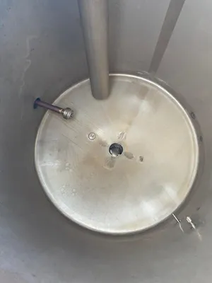 1200 l Used vertical stainless steel storage tank