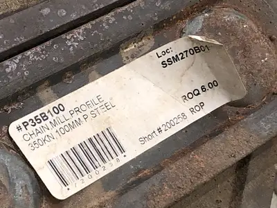 Profile Mill Chain P35B100, 350KN, 100MM, Steel