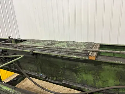 12' X 1/2" LVD MODEL #12-OH-50 HYDRAULIC POWER SHEAR: STOCK 16342
