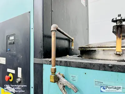 USED 2008 CBG TECHNOLOGIES F2500 SOLVENT RECYCLER