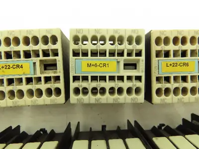 Siemens 3RH1911 31NC 12NO 10A 240v Auxiliary Contact Mixed Lot Of 12