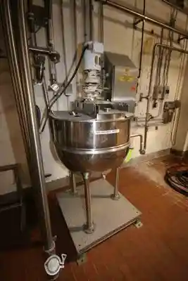 80 gal groen stainless steel kettle