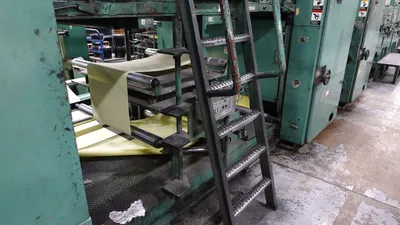 1993 Taiyo Kikai Ltd. BBR-400-3P Specialty Web Offset Press – Check & Business Forms | Machinery Solutions Group, Inc. (13)