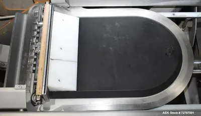 Used Flexopack IV450 Rotary Vacuum Sealer with iShrink Tunnel – Meat Packaging