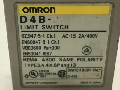 USED OMRON D4B-2115N-R