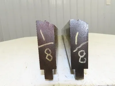 Press Brake Punch Die Set 73" Long 90°V 1/2" Tang 15/16" W 2-3/4" H
