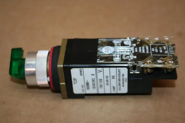 Used ALLEN BRADLEY 800MR-16HX2BS GREEN Relays & Switches Michigan US | Ideal Machinery #692251