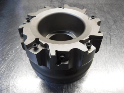 Ingersoll 4" Indexable Facemill Cutter 1.5" Arbor 6L6V-04R01 (LOC1028B)