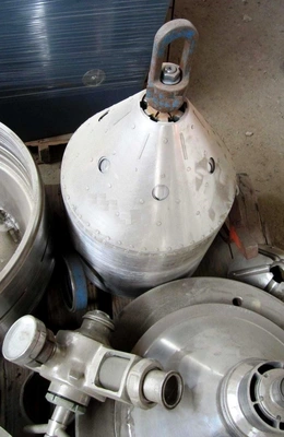 Alfa-Laval CRPX 714 HGV-14C peel oil separator, 316SS.