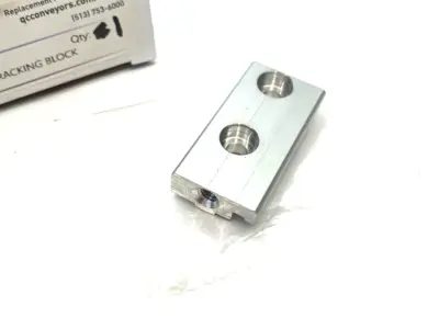New | in-Stock QC Conveyors Side Rail Left Tracking Block Conveyor Parts Michigan US | Maverick Industrial Sales #1395915