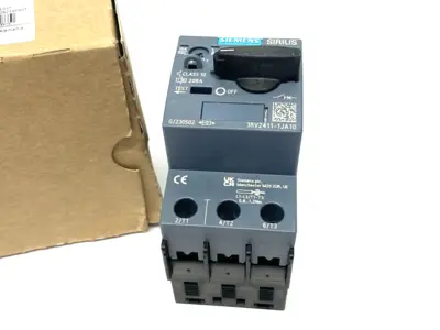New | in-Stock Siemens SIRIUS Circuit Breaker Size S00 for transformer protection Circuit Breakers Michigan US | Maverick Industrial Sales #1398787