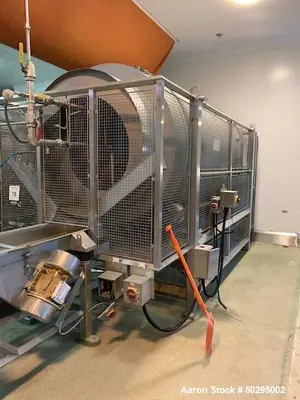 Used Dodman Ltd. Model DST 010 Rotary Drum Blanching System