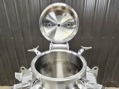 Used 66 Gallon Tank (Vessel), 316 Stainless Steel, Full Vacuum