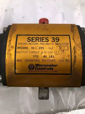 Worcester Controls 10 39S Spring Return Pneumatic Actuator w/ Switch 120PSI