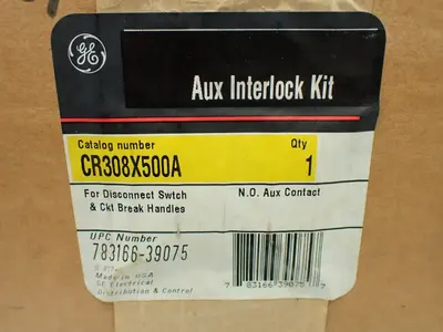 New | in-Stock GENERAL ELECTRIC CR308X500A Relays & Switches | HGR 24 #739336