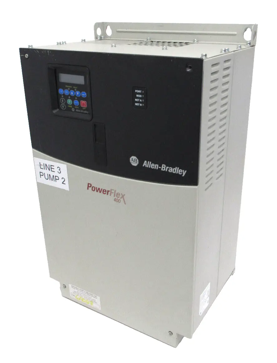 USED ALLEN BRADLEY 22C-D072A103 POWERFLEX 400 SER.A 50HP 22CD072A103