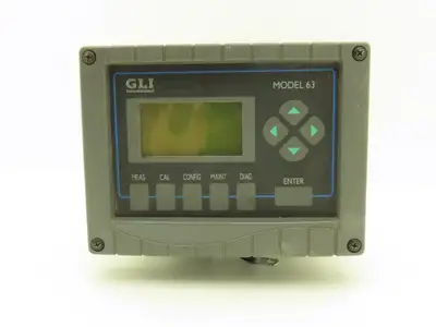 GLI P63B1N1A1B1NNN Model 63 PH Conductivity Analyzer Control Meter