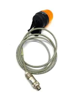 USED WERMA PERMANENT LED BEACON AMBER 24V IP65