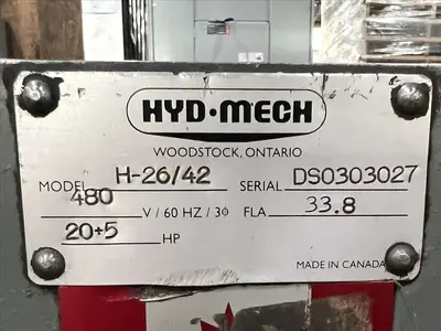 USED HYD-MECH H-26/42