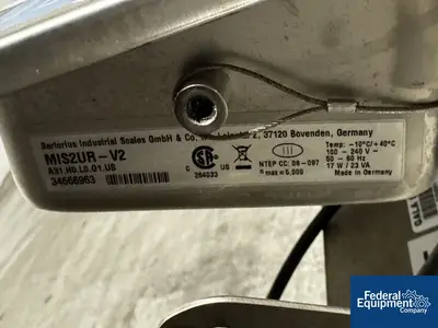 USED Pall 1,000 Liter Pall Lev Mixer