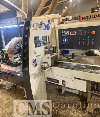 Used 2018 LEADERMAC SMARTMAC LMC 518 5-HEAD MOULDER Woodworking Moulders CA | CAROLINA MACHINERY SALES #1281279