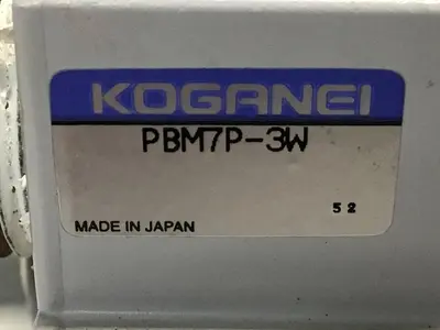 USED KOGANEI PBM7P-3W