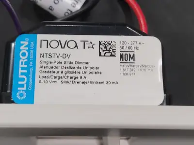 NEW LUTRON NTSTV-DV-WH