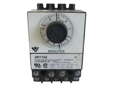 NEW DANAHER EAGLE SIGNAL BR17A6 RESET TIMER 120V 50/60HZ