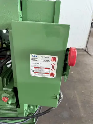 8,000 LB X 18" X .250" REGAL COIL CRADLE & STRAIGHTENER. STOCK #1226924