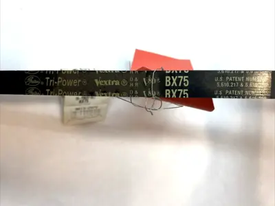 USED GATES GATES BX75 TRI-POWER VEXTRA COGGED TIMING BELT