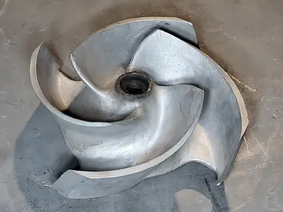4-Vane Impeller for 3175S Pump, Size 6, CF8M