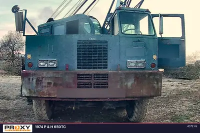 Used 1974 P & H 650TC Truck-Mounted Cranes Ohio US | Proxy Equipment #1377889