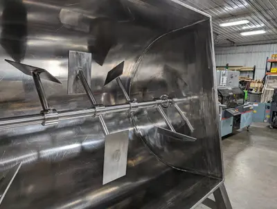 SS Jacketed Paddle Blender
