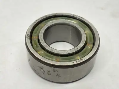 USED FAFNIR DOUBLE ROW ANGULAR CONTACT BEARING 25MM BORE 52MM OD 0.8120IN W