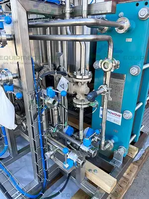 NEW CENTEC EMULSIFICATION SKID 10 GPM W/ 2 - 200L TANKS, FRISTAM FSP POWDER MIXER