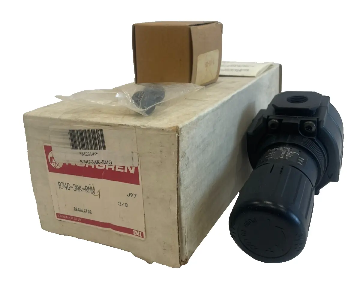 NEW NORGREN R74G-3AK-RMN PRESSURE REGULATOR R74G3AKRMN