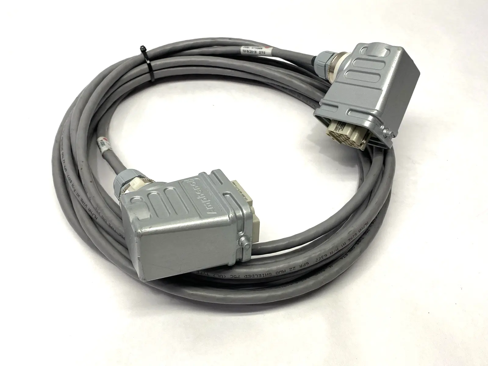 USED YASKAWA ROBOT CABLE ASSEMBLY C146 10A024 000 9 TO C146 10B024 000 9