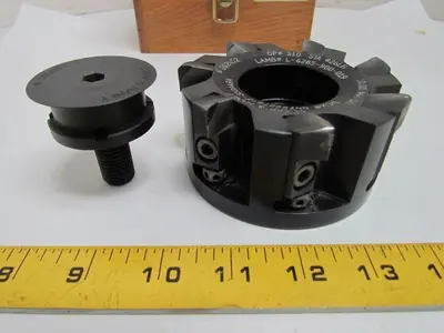 Clapp-Haney Shell Mill Cutter 7 Station W/PCD Inserts W/Box
