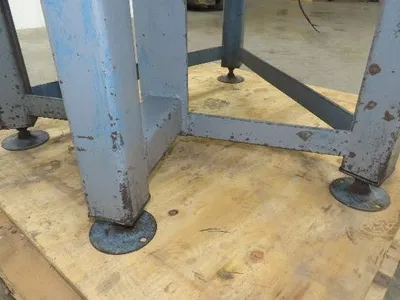 Centrifugal Sorter Turn Table 47" Top 10RPM 127FPM OD Boston Gearbox 1/2Hp 3Ph