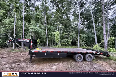 Used 2024 TEXAS PRIDE 25 FT Flatbed Trailers North Carolina US | Proxy Equipment #1378328